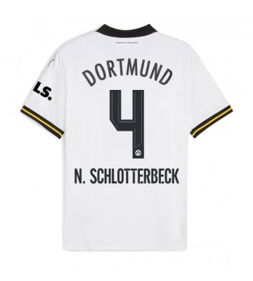 Borussia Dortmund Nico Schlotterbeck #4 Tredje trøje 2024-25 Kort ærmer